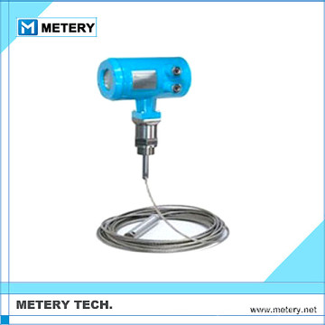 Glass tube liquid radar level gauge